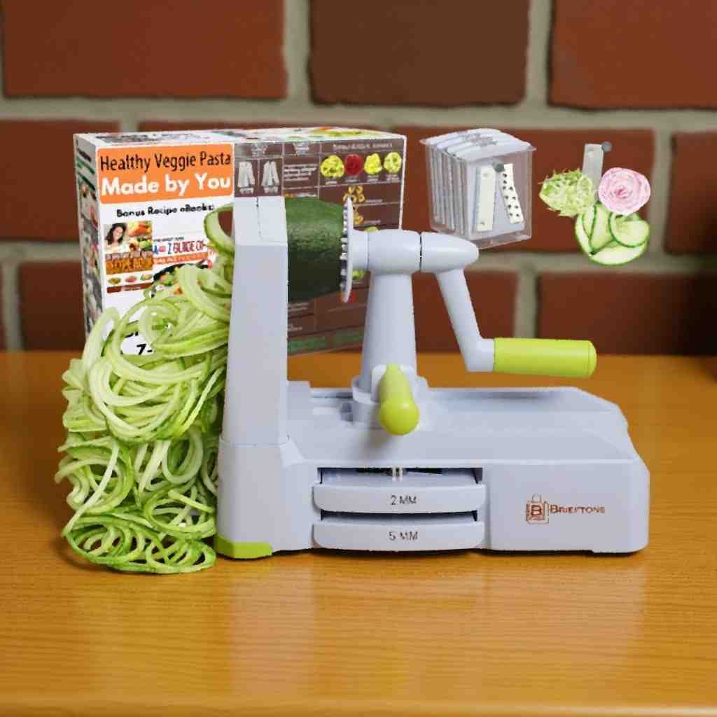 Brieftons 7-Blade Vegetable Spiralizer