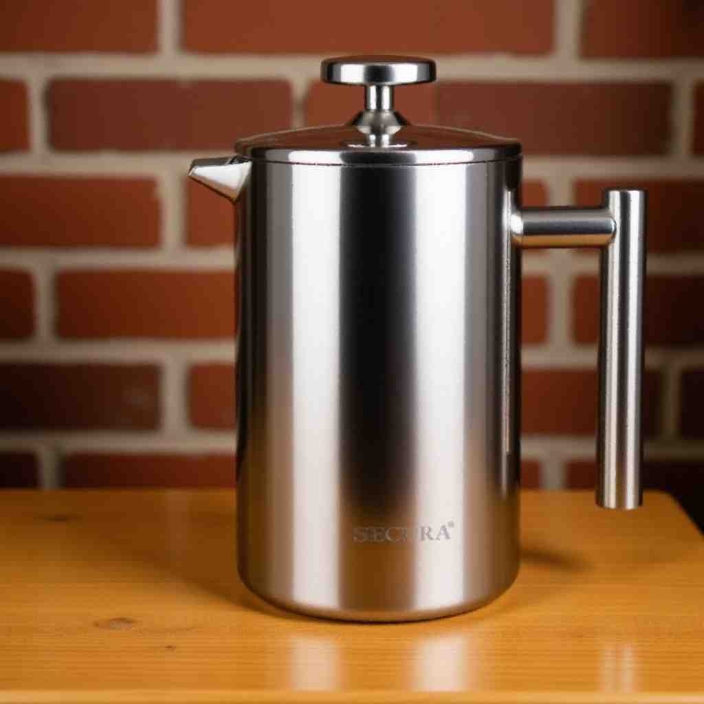 Secura Stainless Steel French Press 17oz