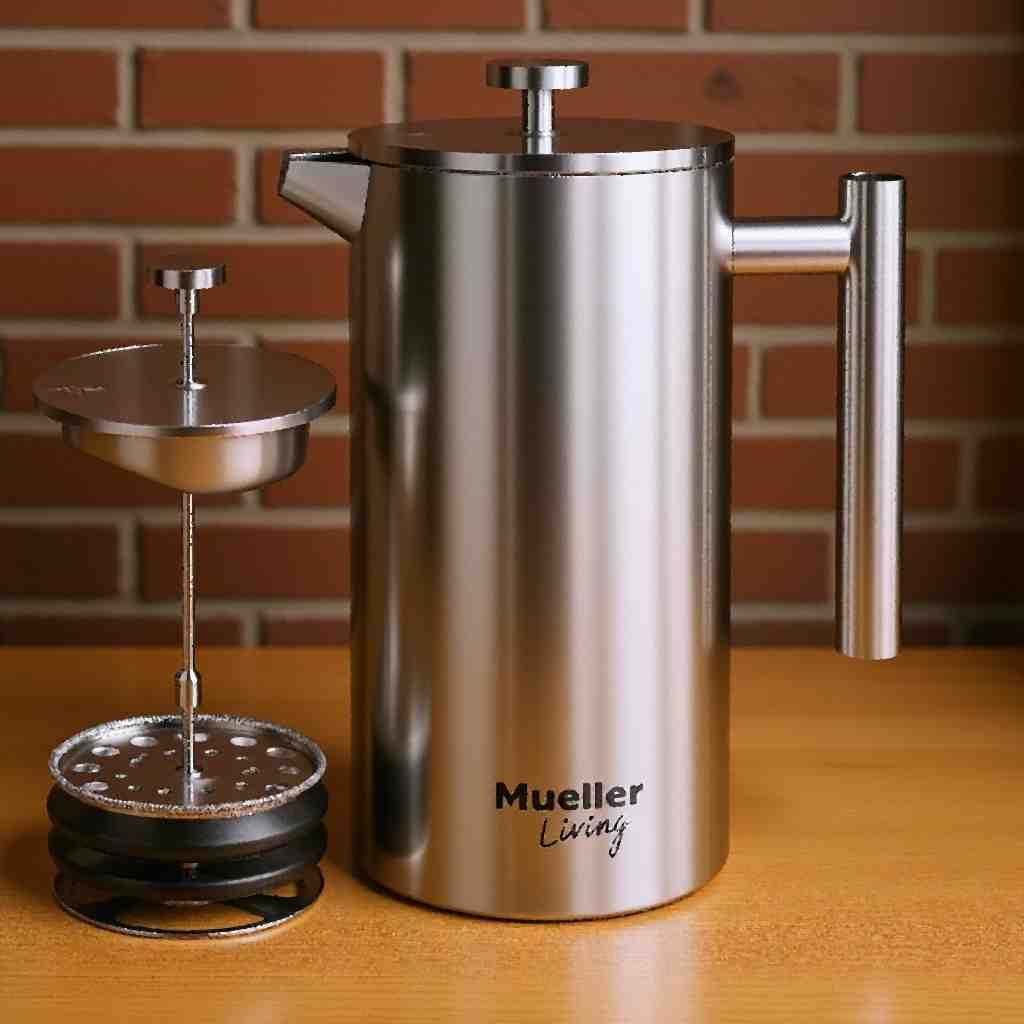 MuellerLiving French Press Coffee Maker 34oz