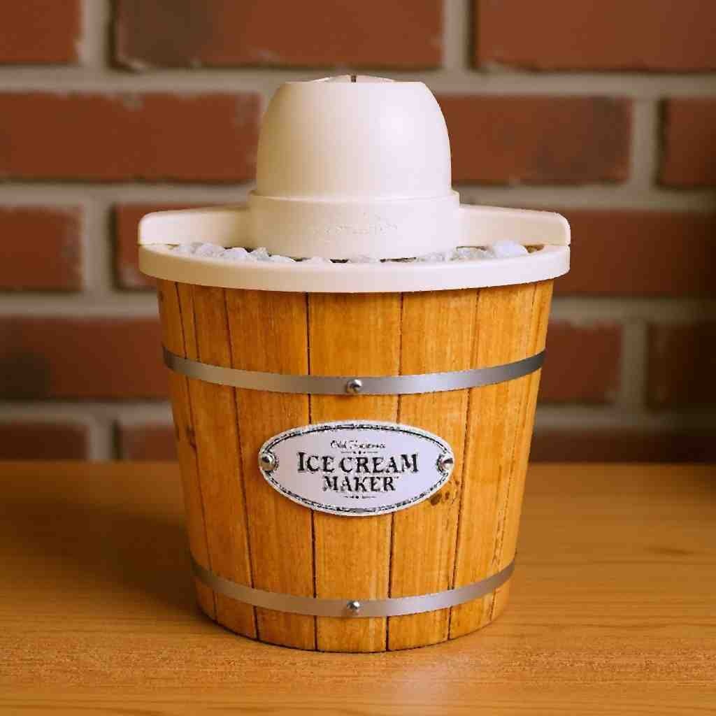 Nostalgia Electric Ice Cream Maker 4 Quart