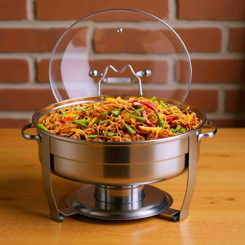 Kook 4.5 Qt Stainless Steel Chafing Dish