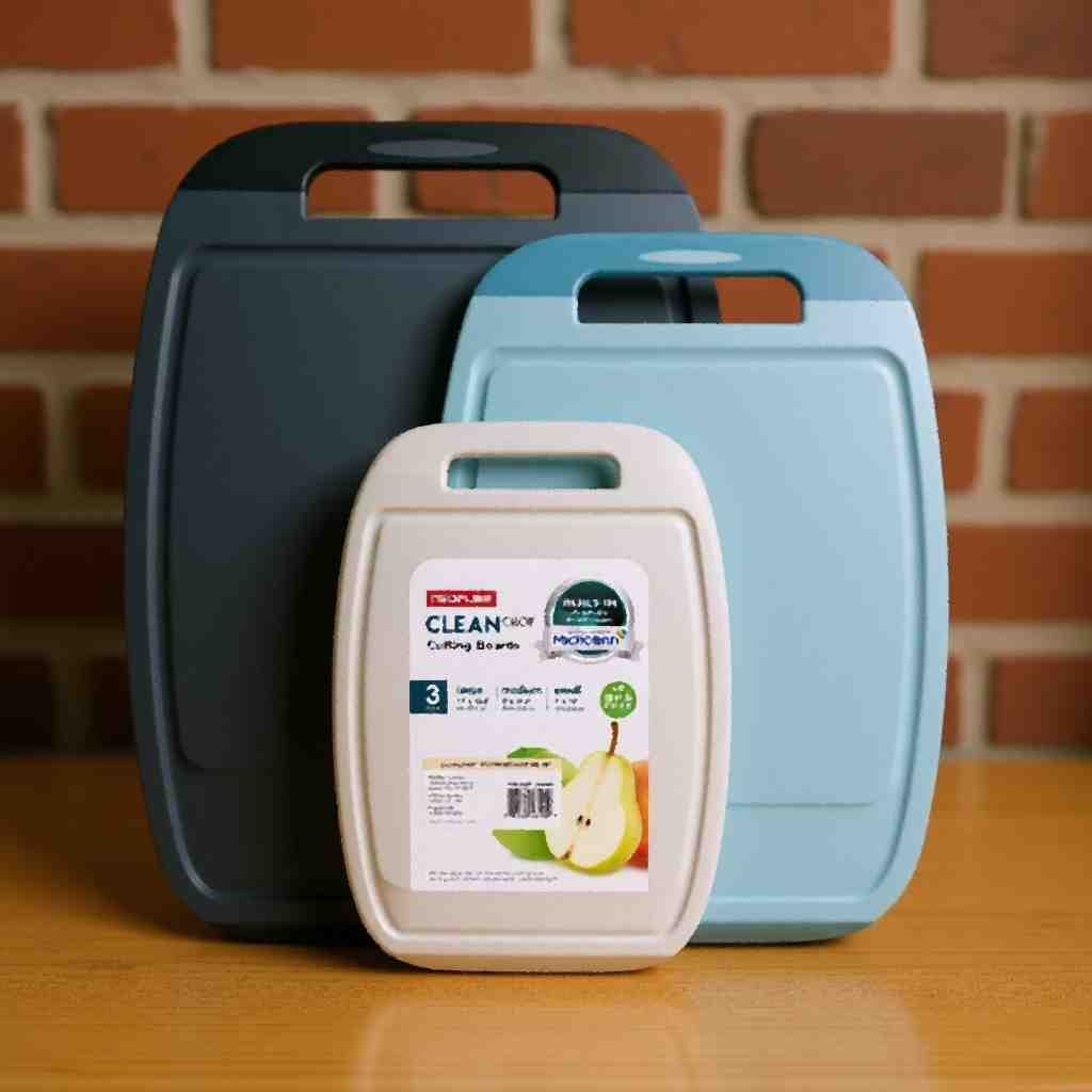 Neoflam Microban 3-Piece Plastic Cutting Board Set