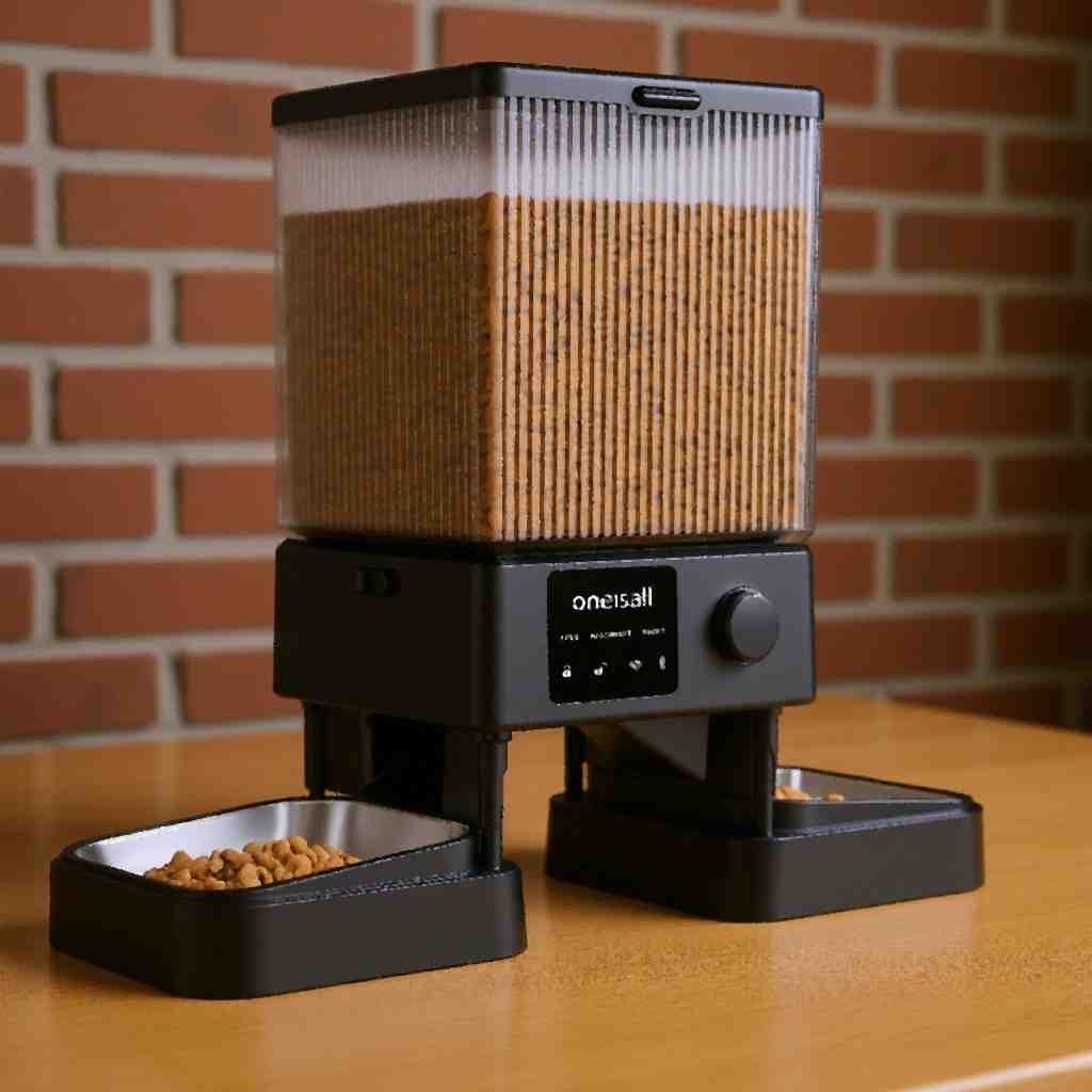 oneisall Automatic Cat Feeder with WiFi