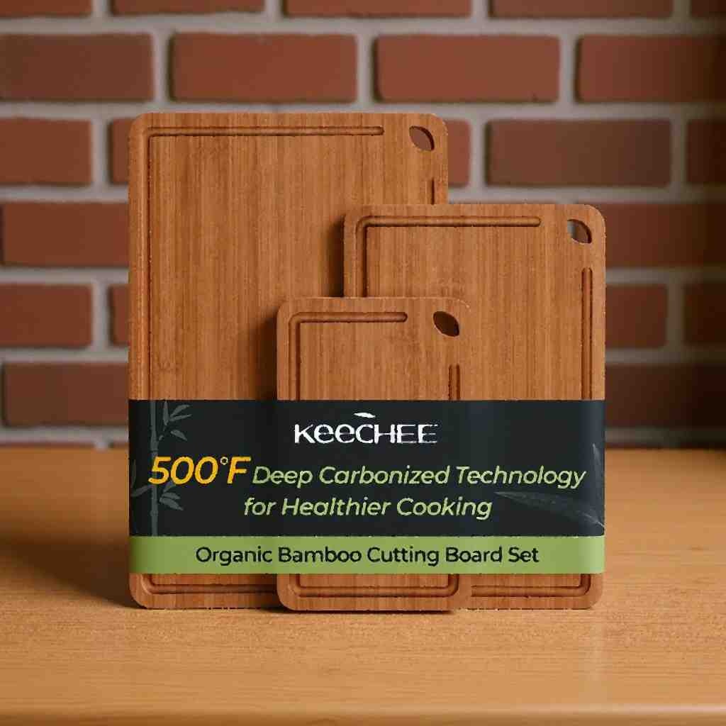 Keechee Bamboo Cutting Board Set