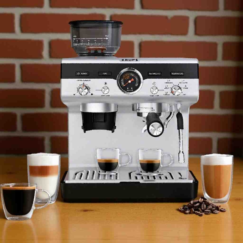 KRUPS Precision Espresso Machine with Grinder