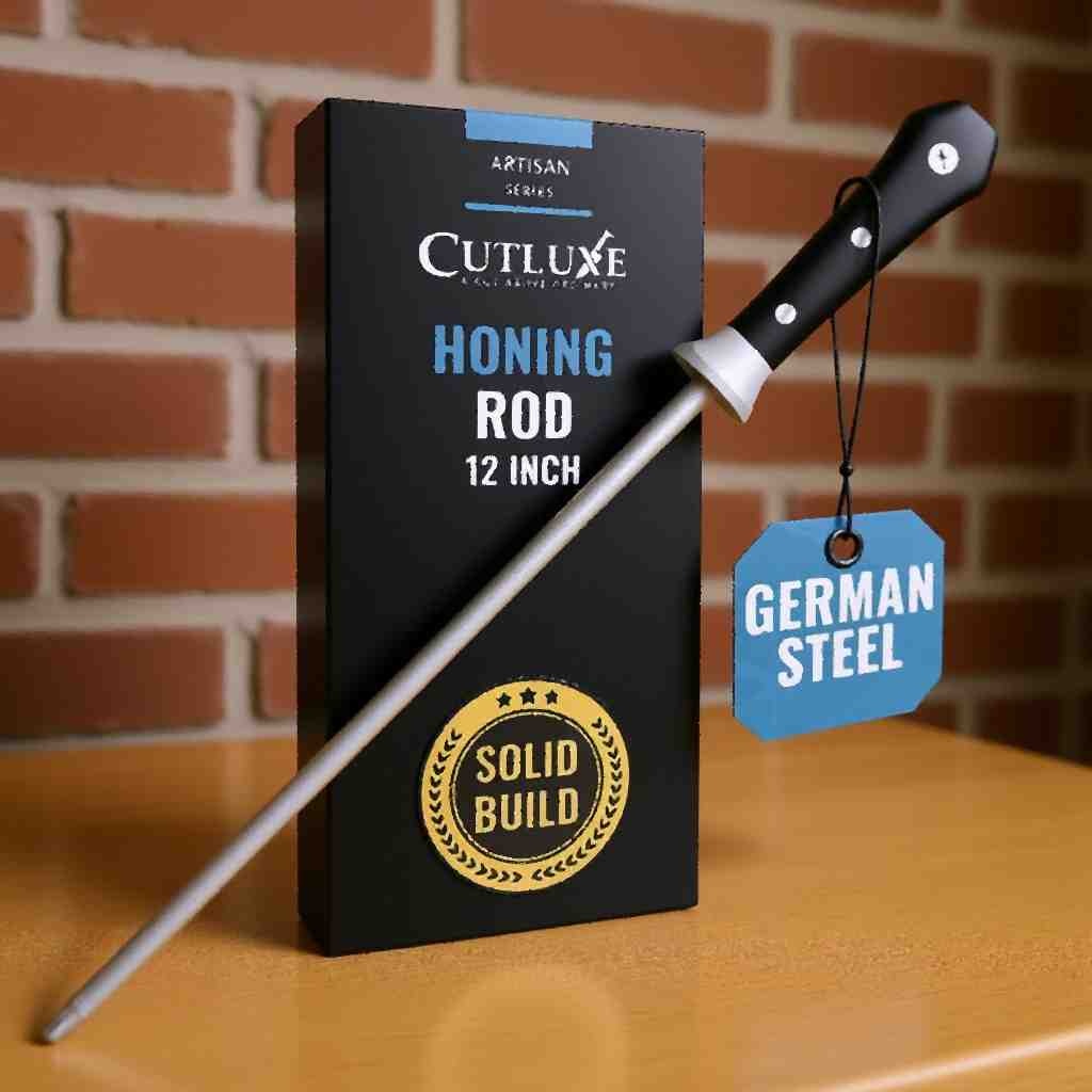 Cutluxe 12 Inch Honing Steel