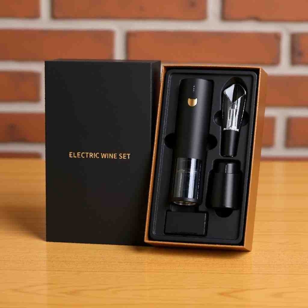 Rocyis Electric Wine Opener Gift Set