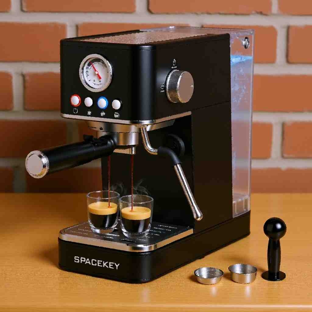 Spacekey 20 Bar Semi-Automatic Espresso Machine