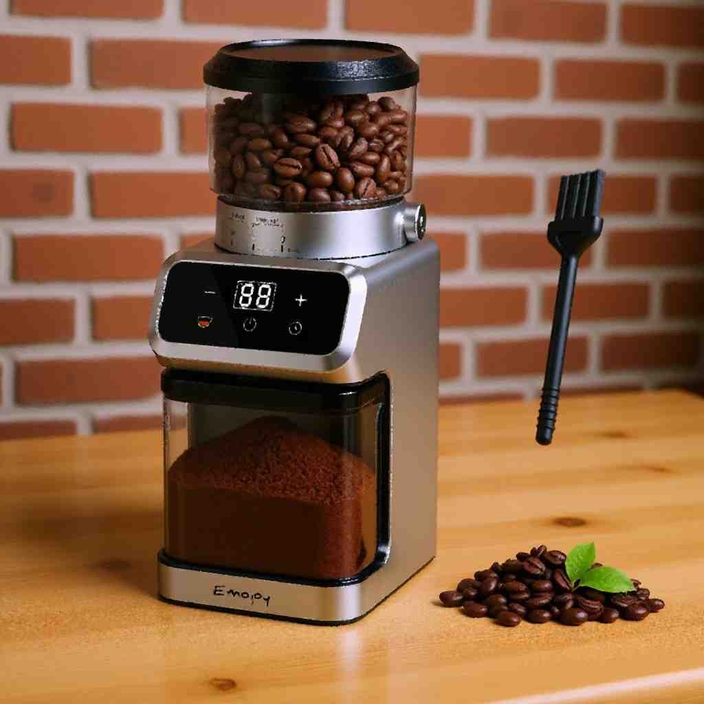 Emojoy Electric Burr Coffee Grinder