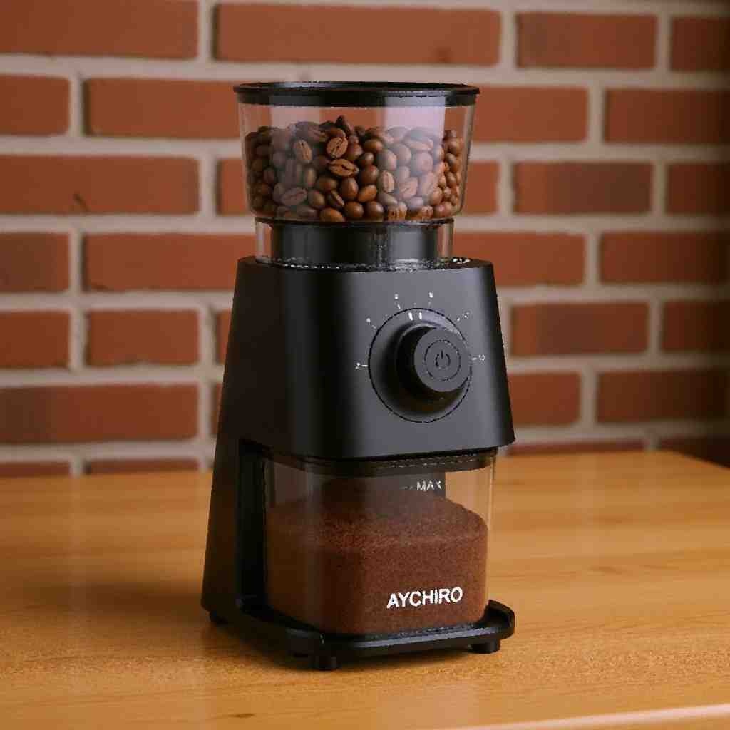 AYCHIRO Electric Burr Coffee Grinder