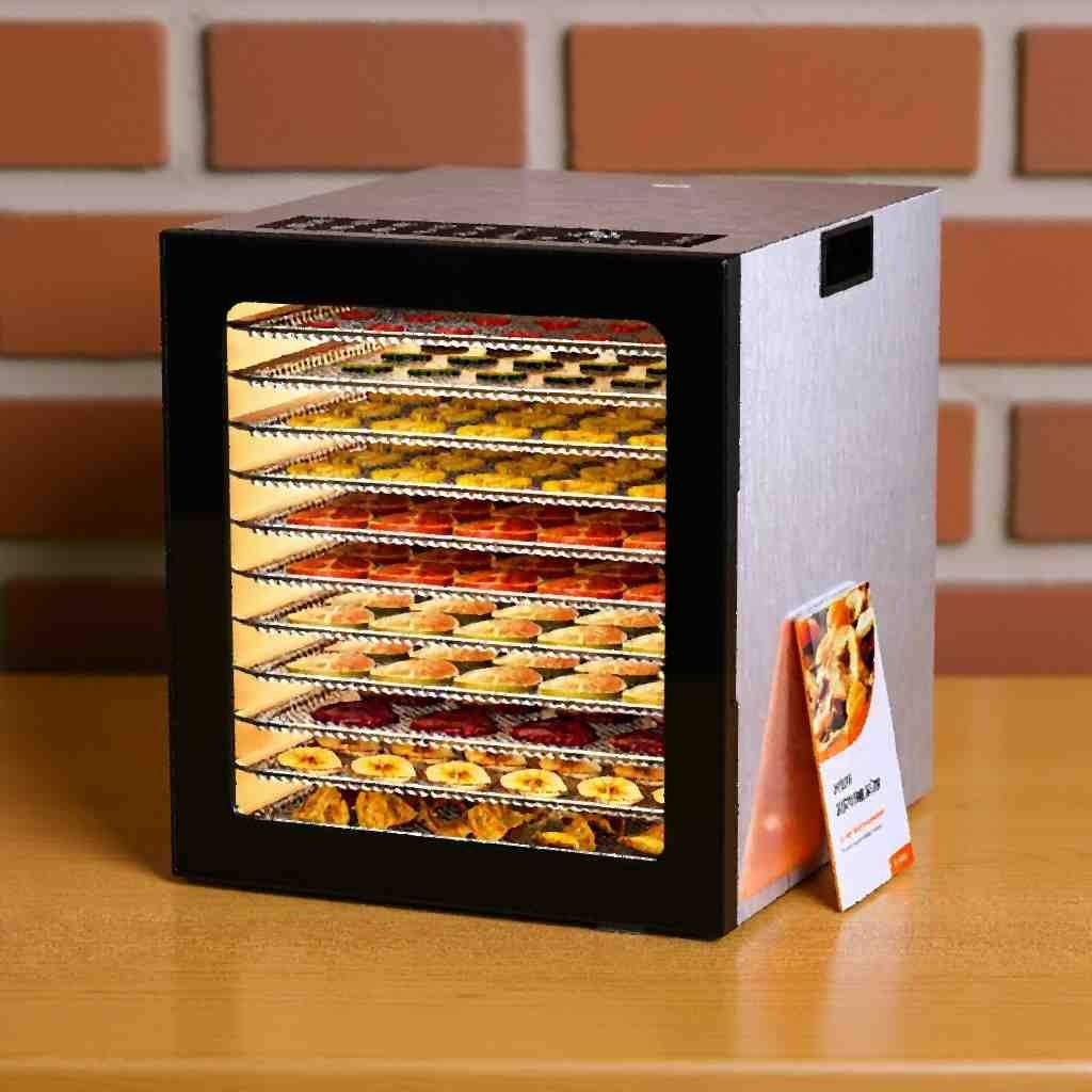 PSIIDAN 12-Tray Stainless Steel Food Dehydrator