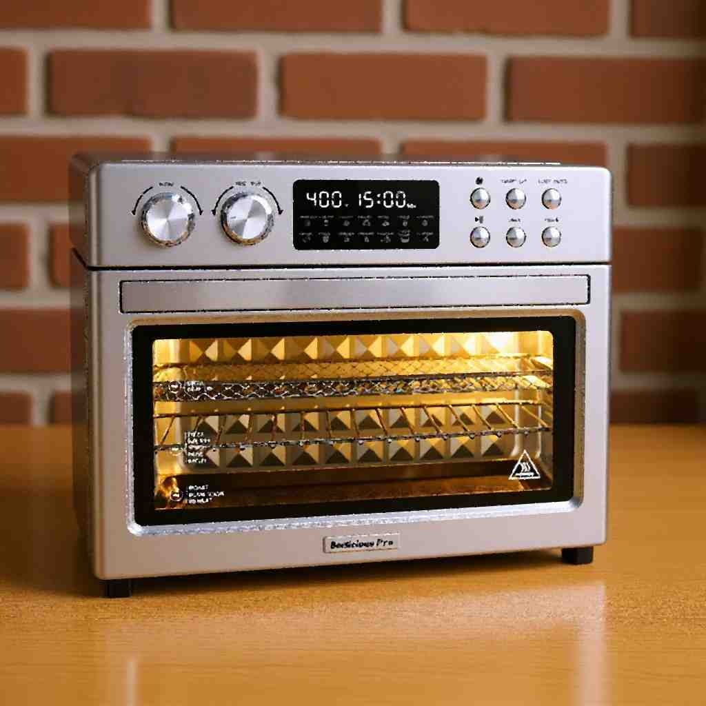 Beelicious Pro 28QT Air Fryer Toaster Oven Combo