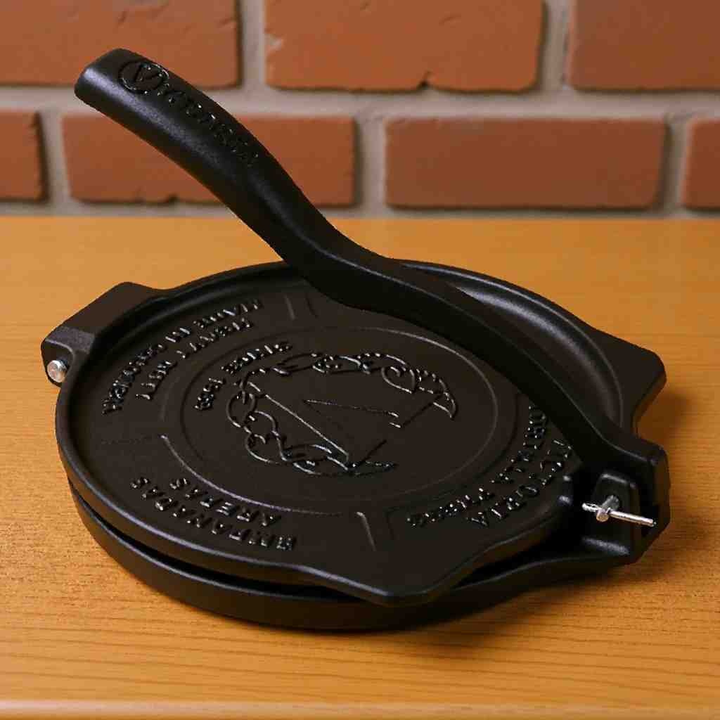 Victoria 8-Inch Cast Iron Tortilla Press