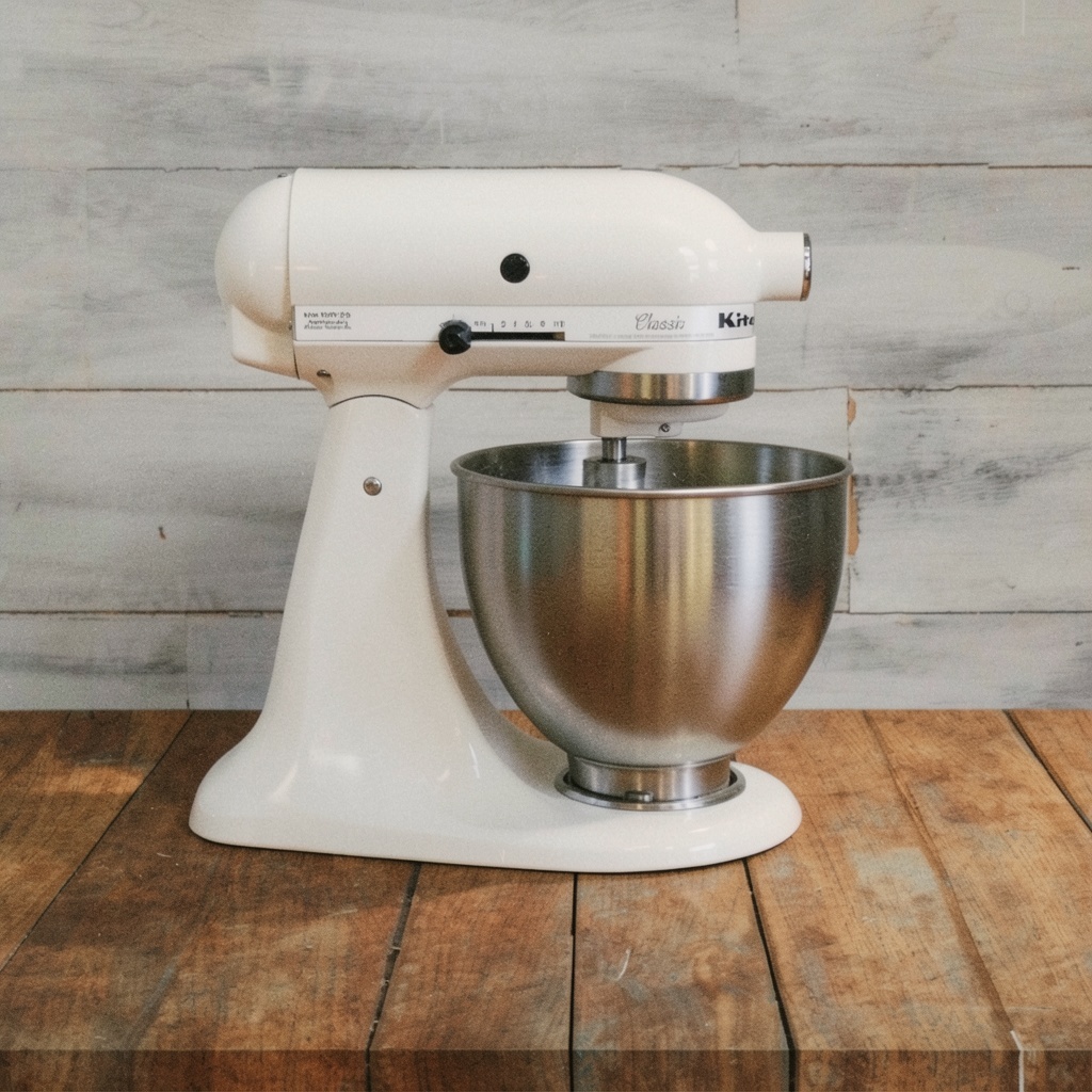 KitchenAid Classic Series 4.5 Quart Stand Mixer (White)