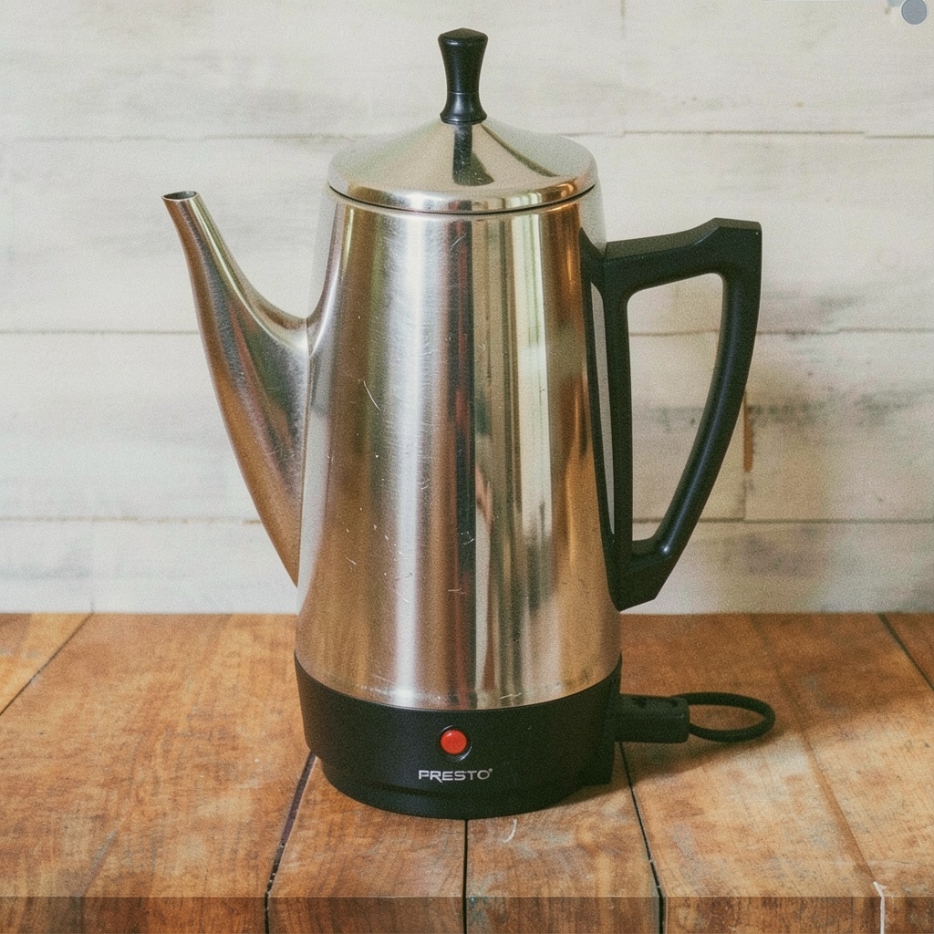 Presto 02811 Stainless Steel Electric Coffee Percolator (12-Cup)