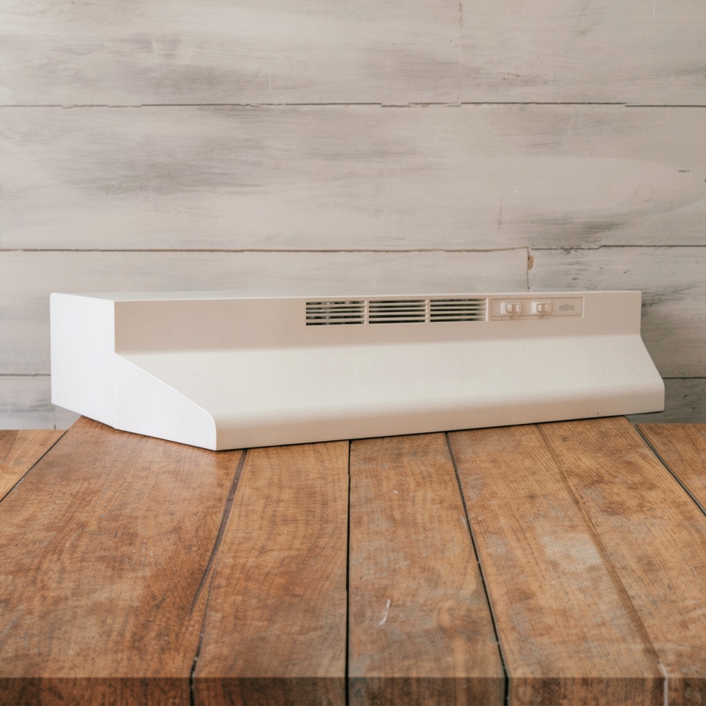 Broan-NuTone 413001 Ductless Range Hood, 30-Inch, White