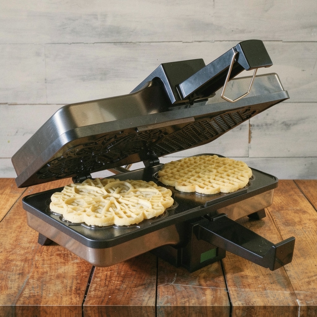Non-Stick Electric Pizzelle Maker