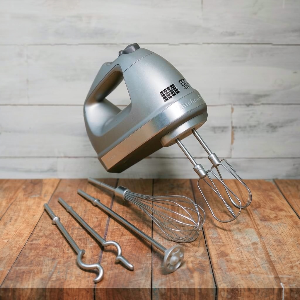 KitchenAid 9-Speed Digital Hand Mixer (Contour Silver)