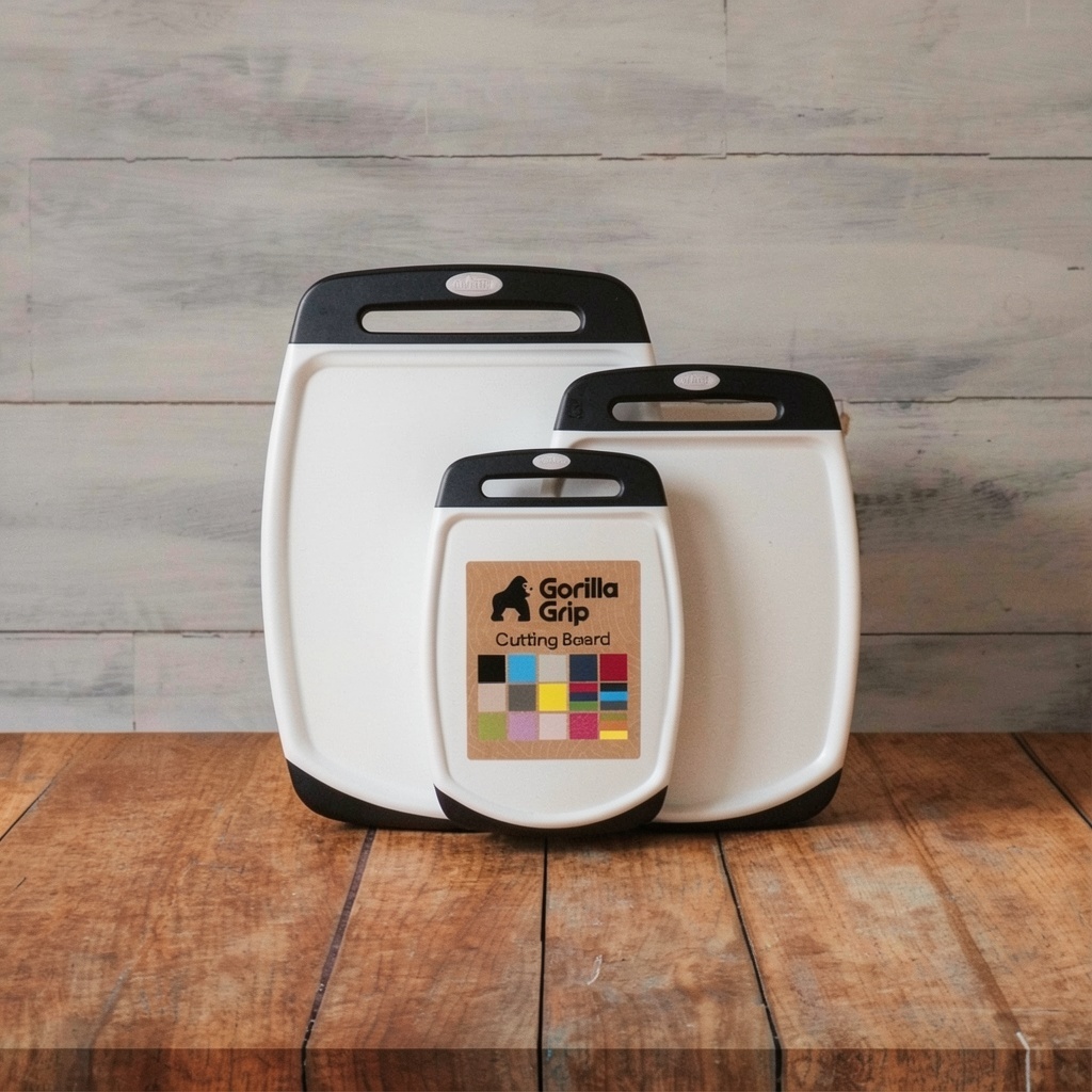 GORILLA GRIP Cutting Board Set of 3