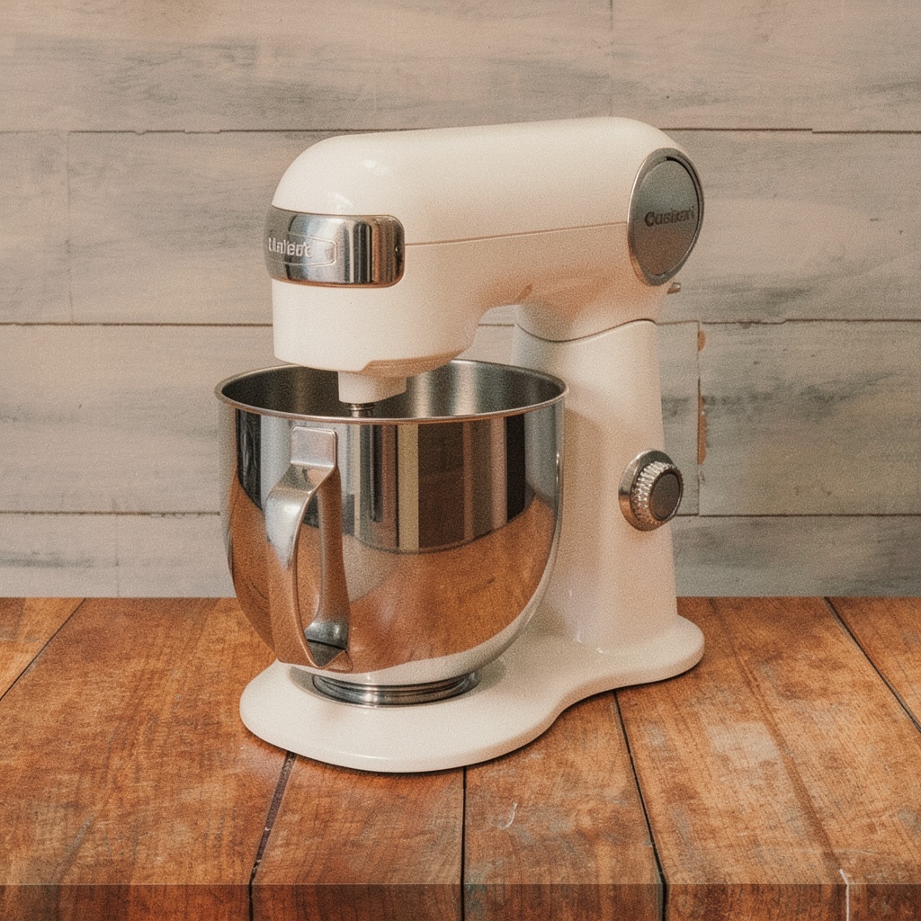 Cuisinart Stand Mixer 5.5 Quart (White Linen)