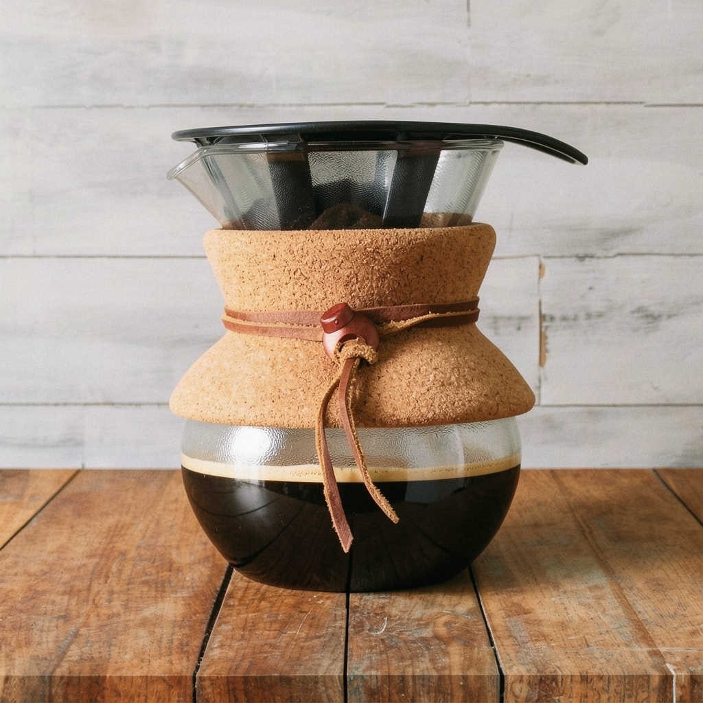 Bodum 17oz Pour Over with Cork Grip