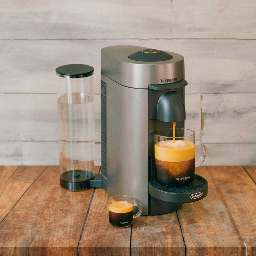 Nespresso Vertuo Plus by De'Longhi, Grey