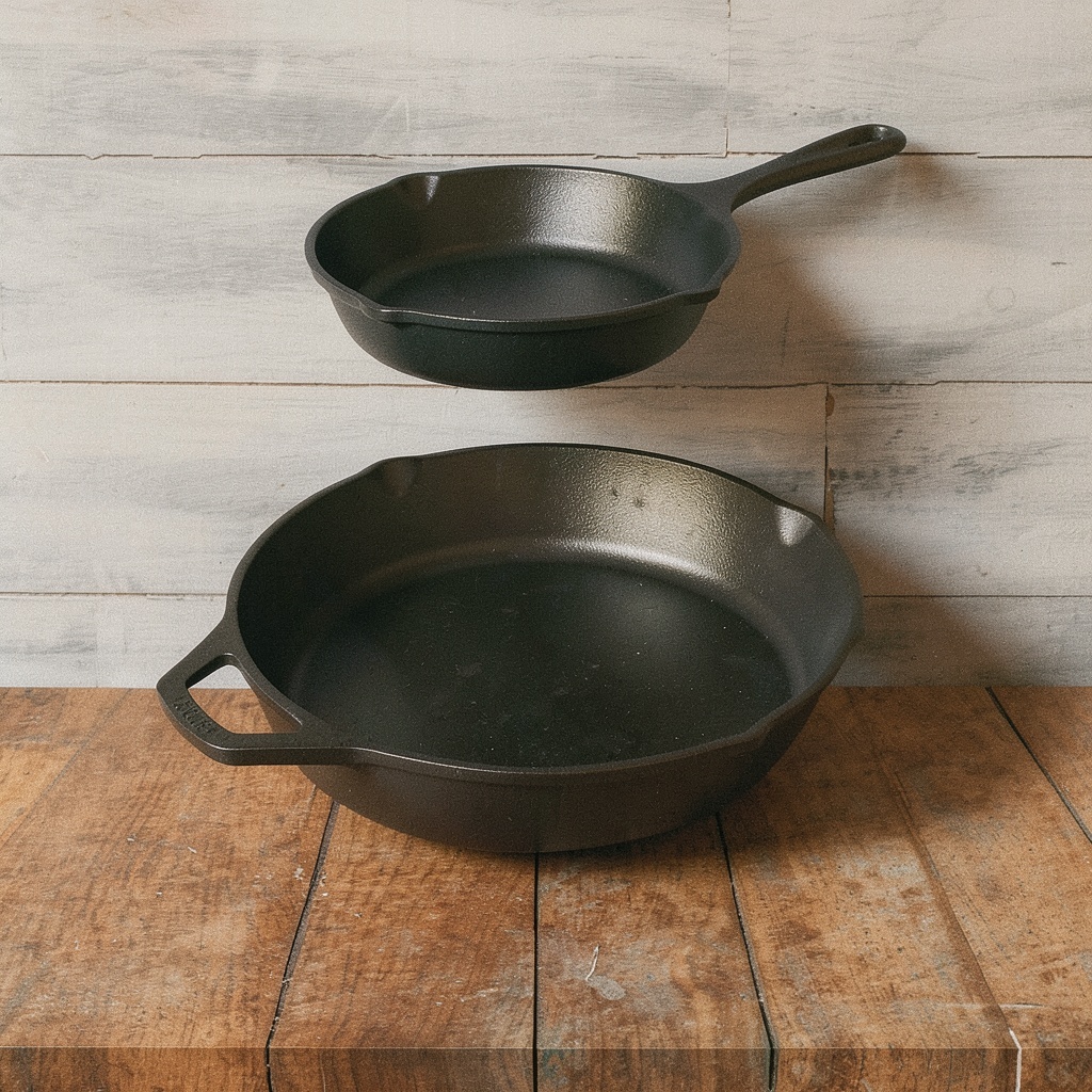 Lodge Seasoned Cast Iron 3 Skillet Bundle