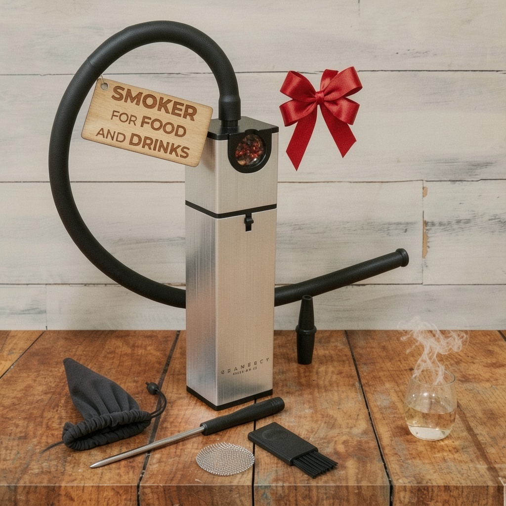 Cocktail Smoker Kit (with Wood Chips & Accessories)