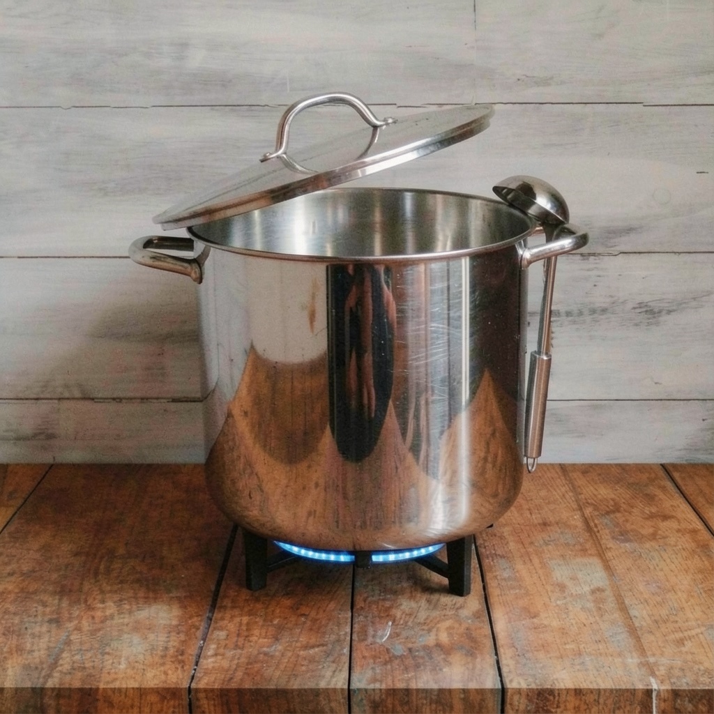 HOMICHEF 20-Quart Commercial Grade Stock Pot