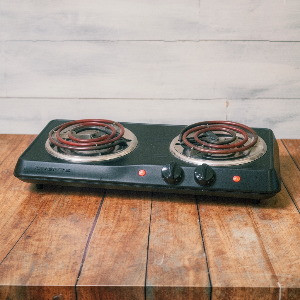 OVENTE Electric Countertop Double Burner