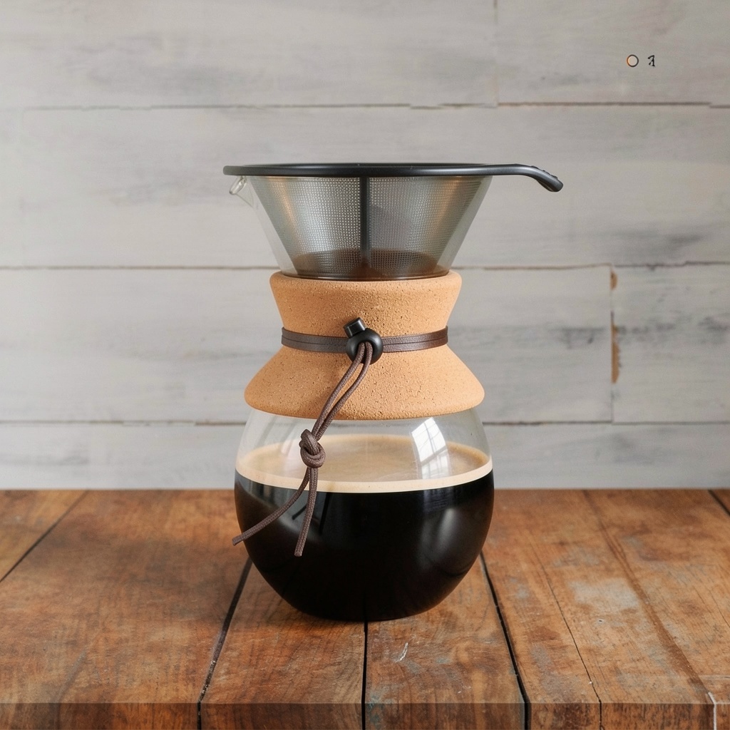 Bodum 34oz Pour Over with Cork Grip