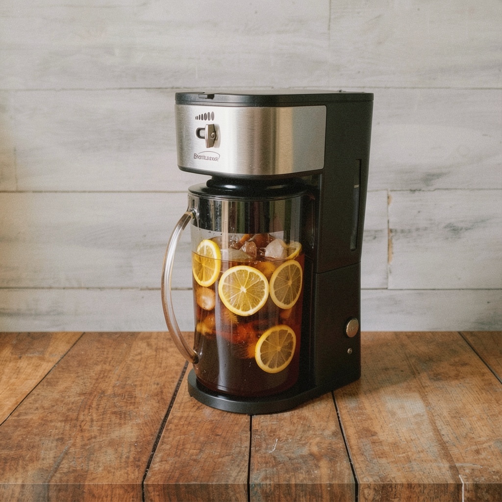 Brentwood KT-2150BK Iced Tea & Coffee Maker, 64oz