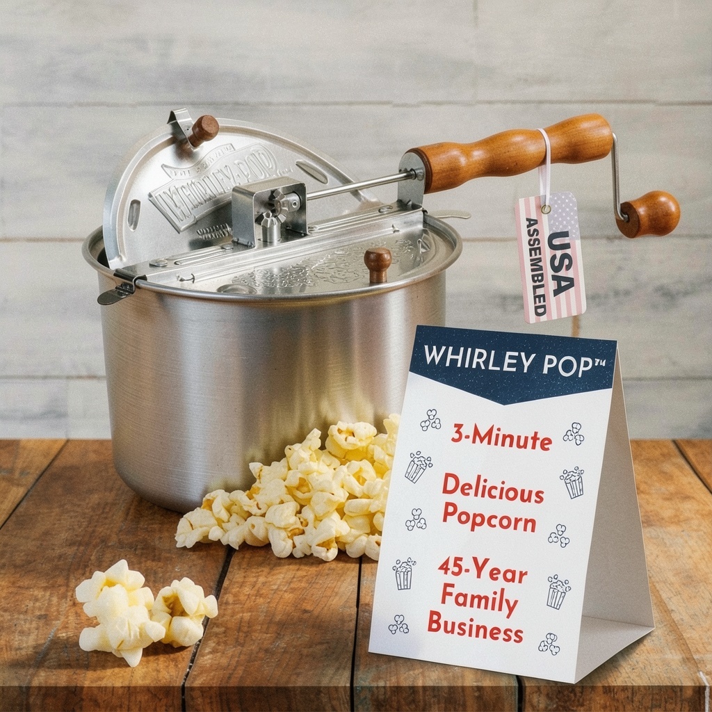 Original Whirley Pop Stovetop Popper