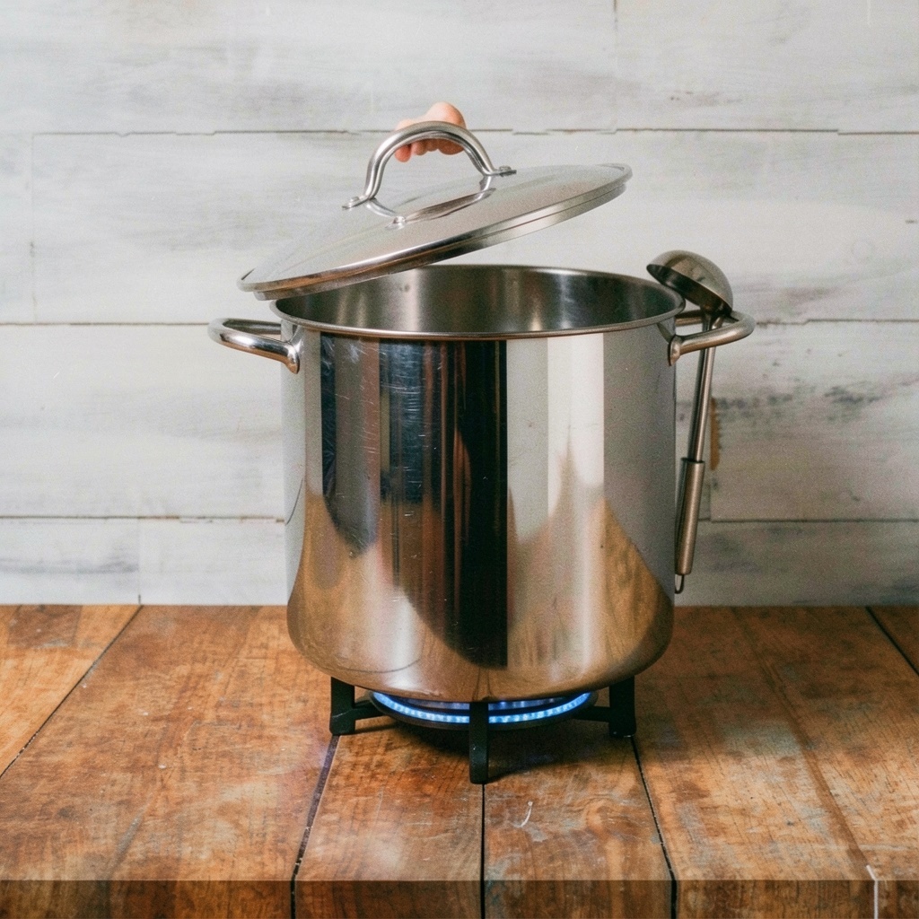 HOMICHEF 24-Quart Nickel Free Stock Pot