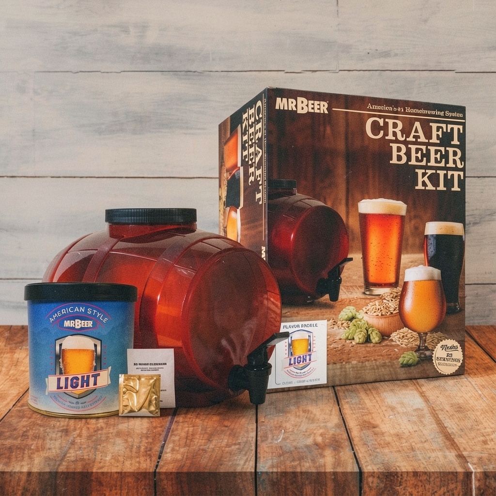 Mr. Beer American Light 2 Gallon Starter Kit