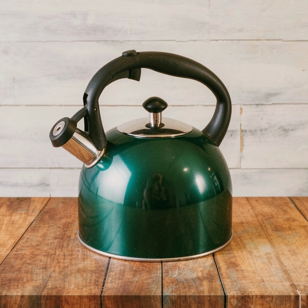 Amazon Basics Stainless Steel Whistling Tea Kettle