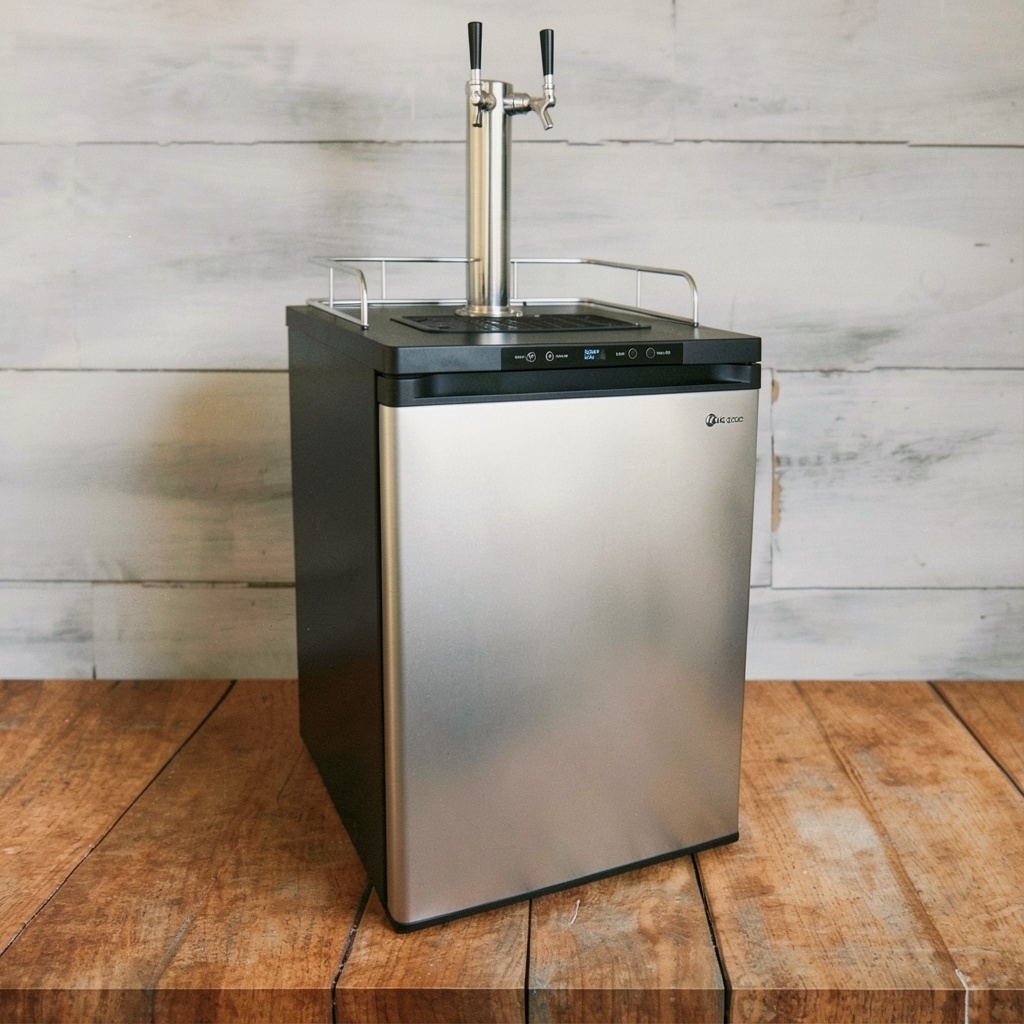 Kegco 3PK309SS-2 Dual-Tap Digital Kegerator