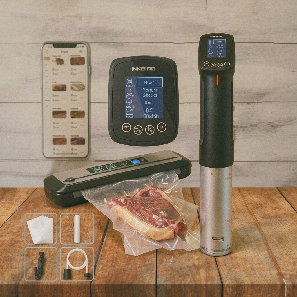 INKBIRD WIFI Sous Vide Cooker ISV-100W Kit