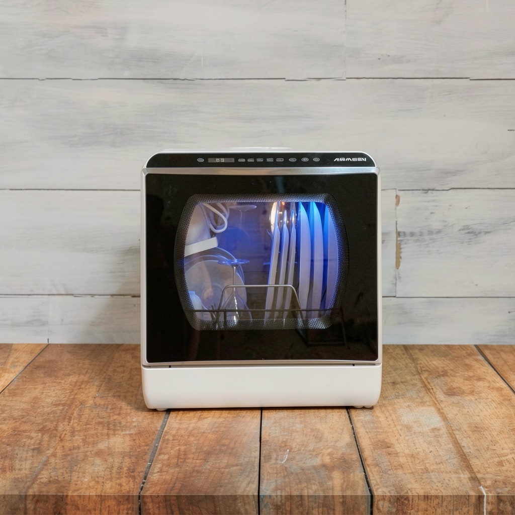 AIRMSEN Portable Countertop Dishwasher