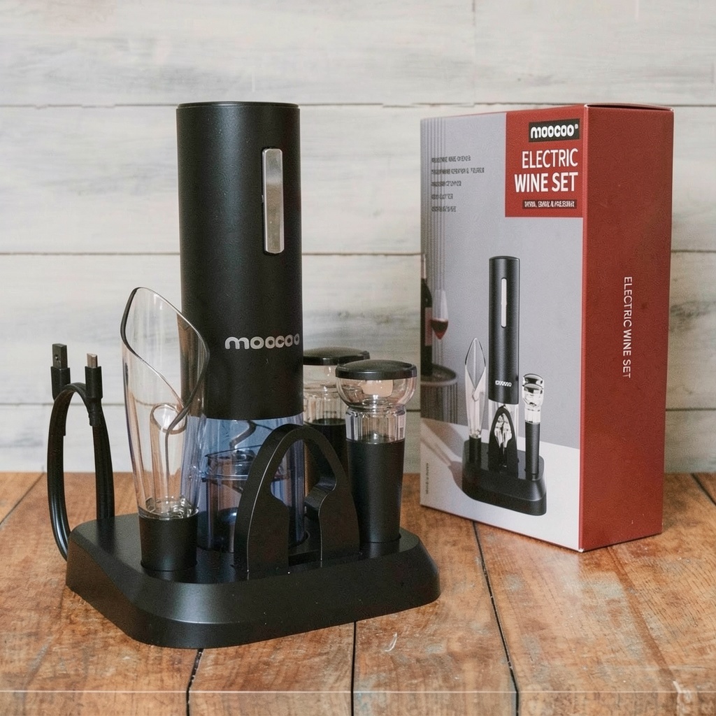 Electric Wine Opener with Charging Base
