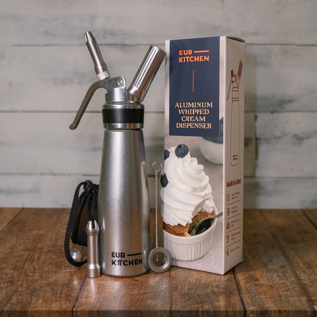 EurKitchen Professional Aluminum Dispenser