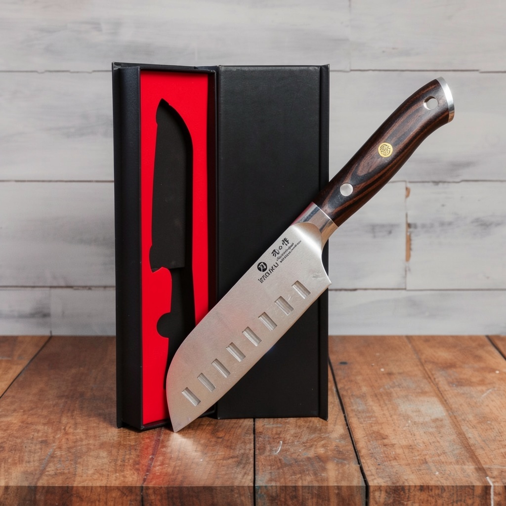 imarku 5-Inch Santoku Knife