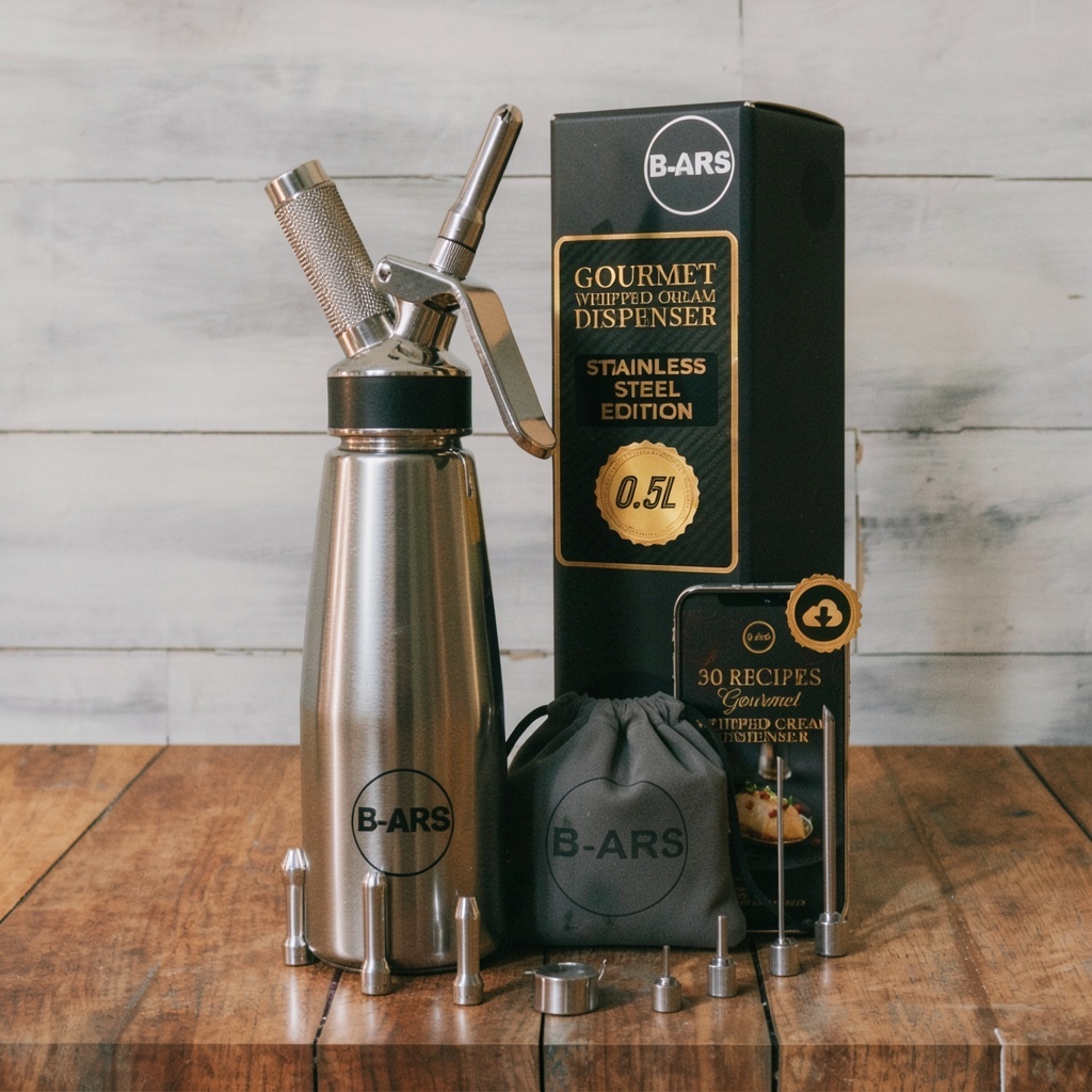 B-ARS Whipped Cream Dispenser