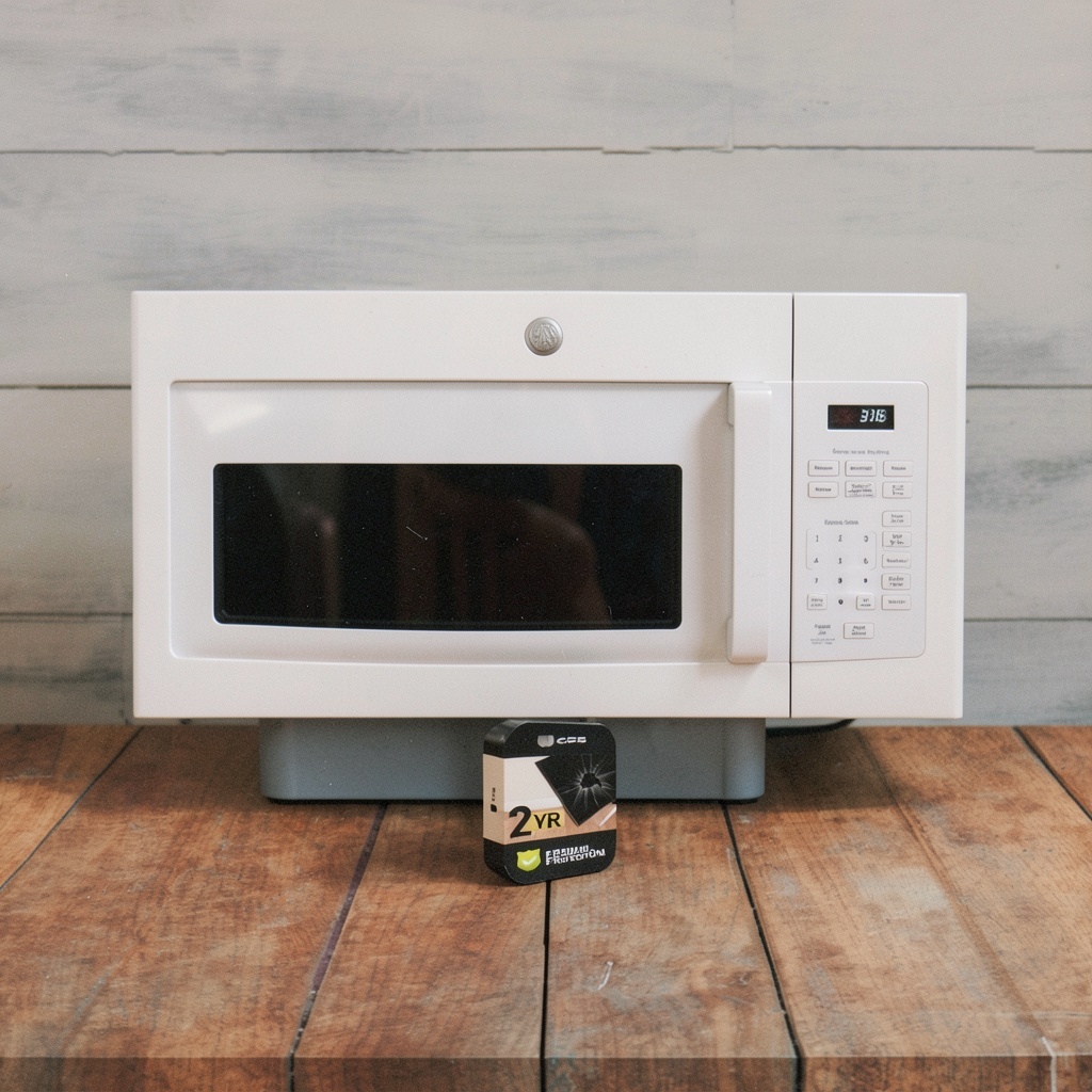 GE JVM3160DFWW 1.6 Cu. Ft. Over-the-Range Microwave White