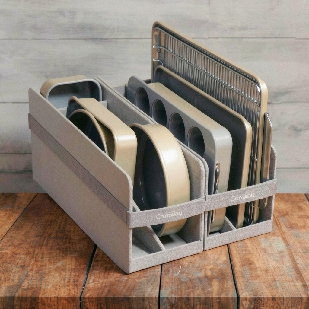 Caraway Nonstick Ceramic Bakeware Set (11 Pieces)