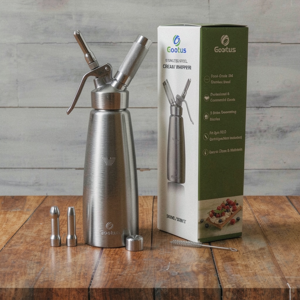 Gootus Professional Whipped Cream Dispenser