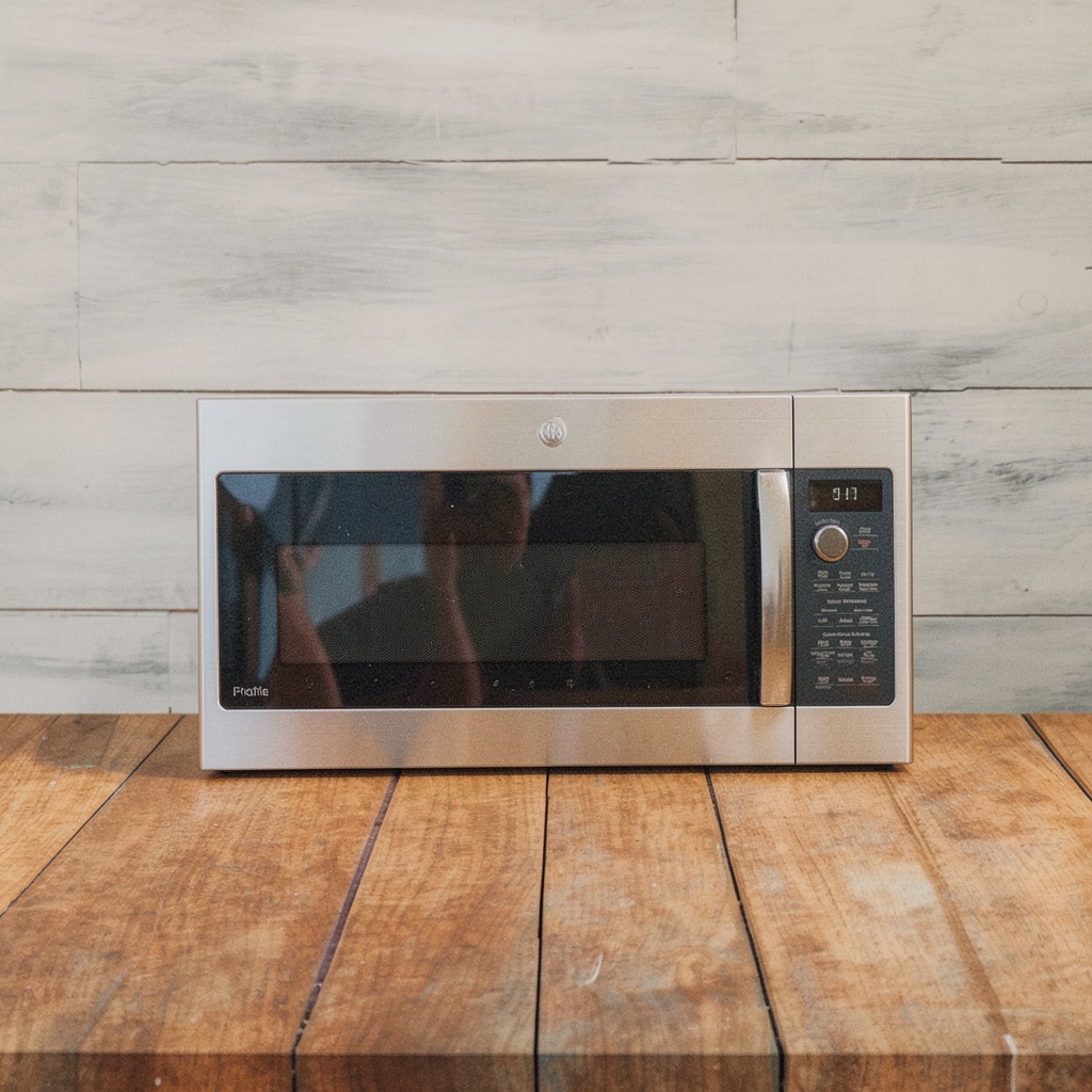 GE Profile 1.7 cu. ft. Over The Range Microwave with Air Fry