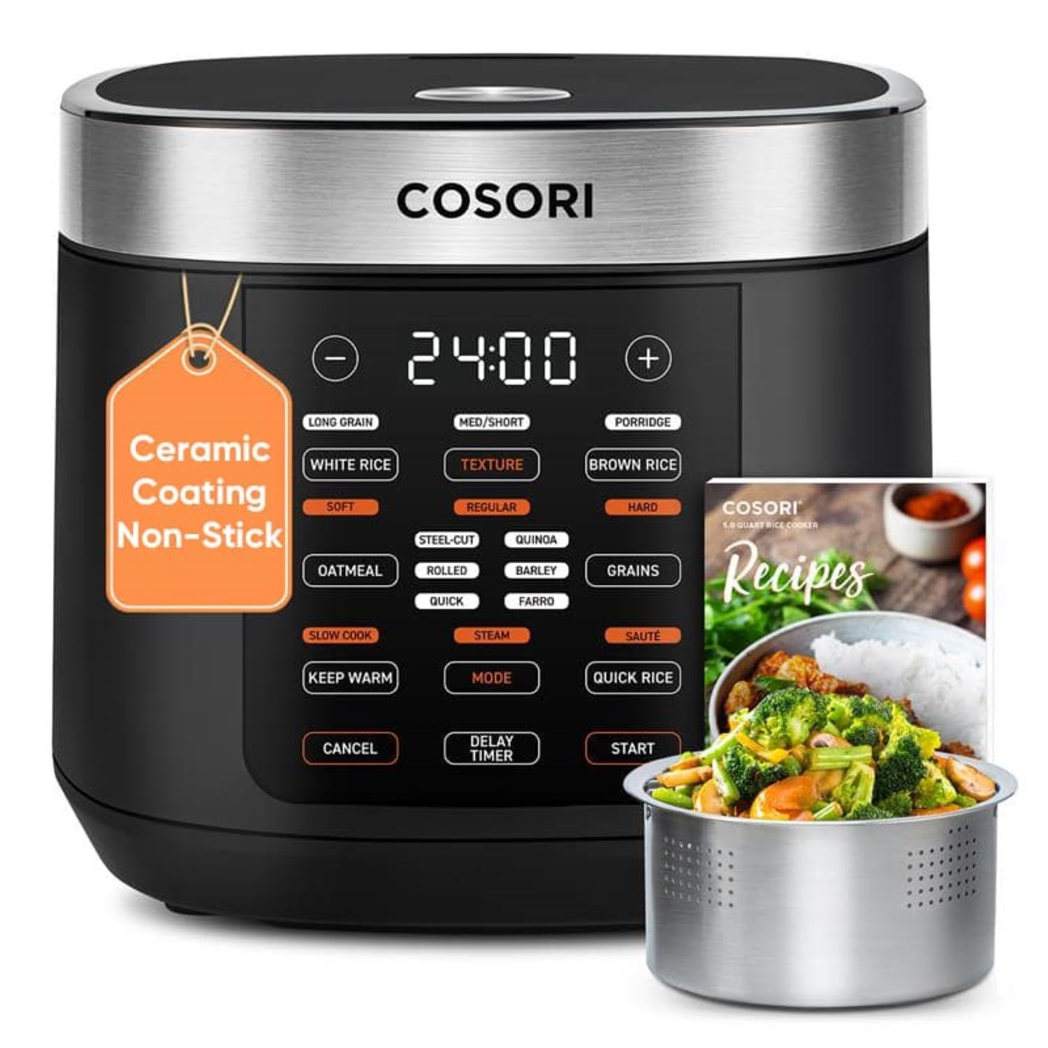 COSORI Rice Cooker 10 Cup
