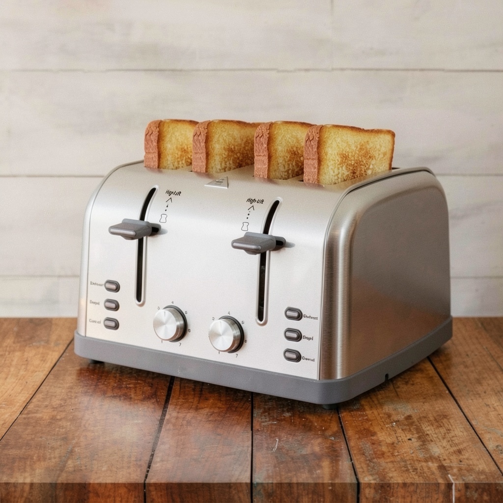 Lainsten Retro 4 Slice Toaster