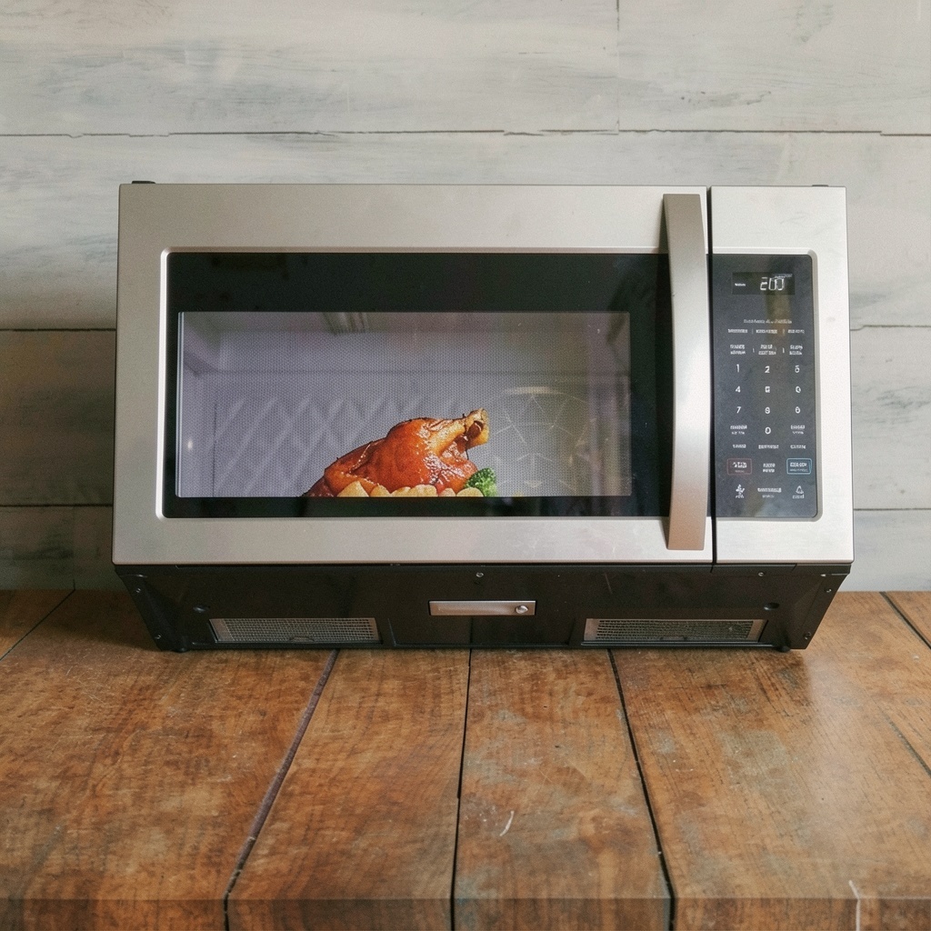 Midea MOR17BSA-SS 1.7 Cu.ft. Over The Range Microwave